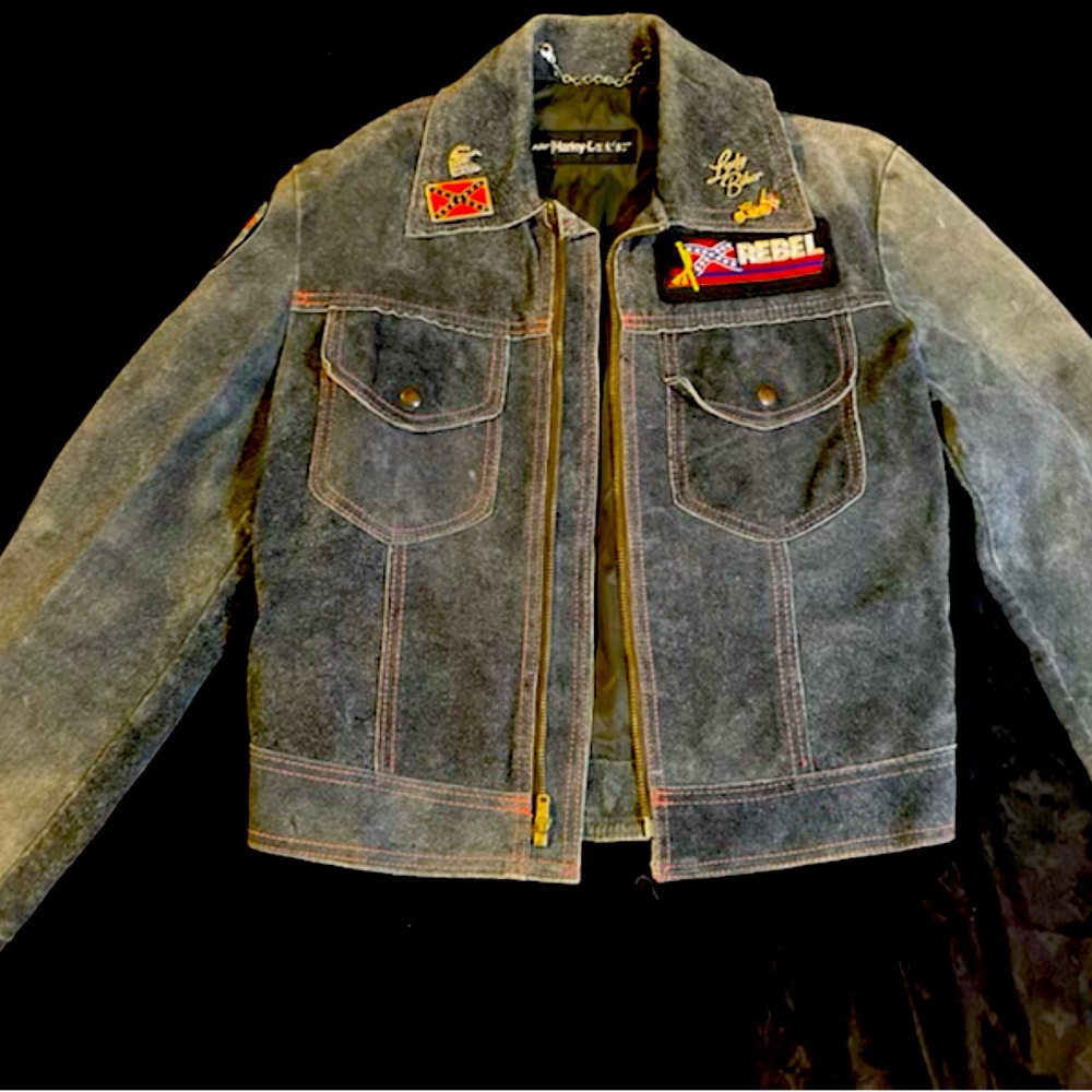 Vintage woman AMF Harley Davidson jacket